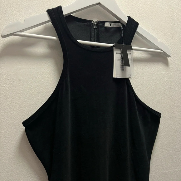 NWT T by Alexander Wang Velvet Cocktail Dress - Picture 2 of 8
